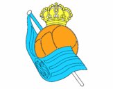 Escudo de la Real Sociedad de Fútbol