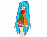 Hatsune Miku vocaloid