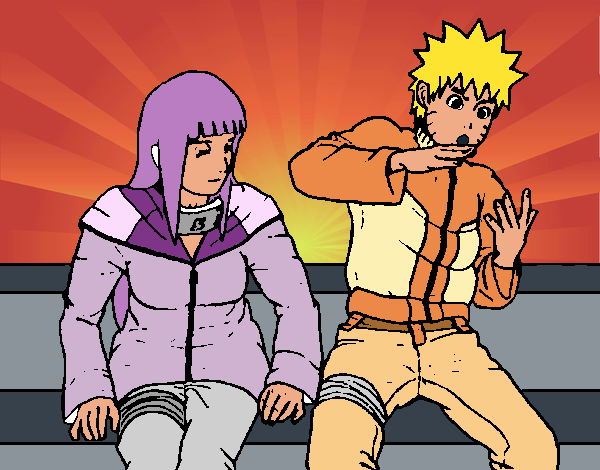 Hinata y Naruto