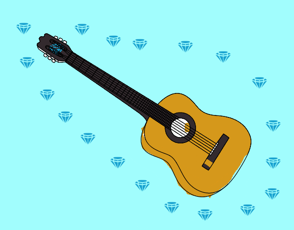 Una guitarra española