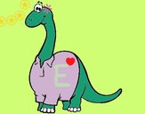 Diplodocus con camisa