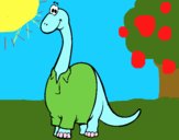 Diplodocus con camisa