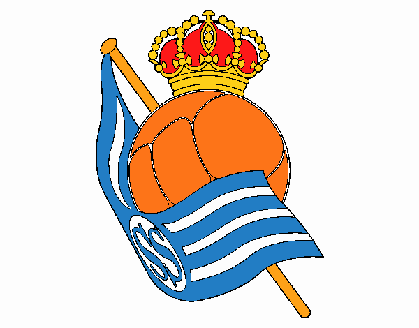 Escudo de la Real Sociedad de Fútbol