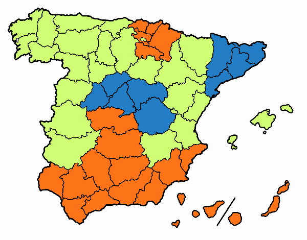 Las provincias de España