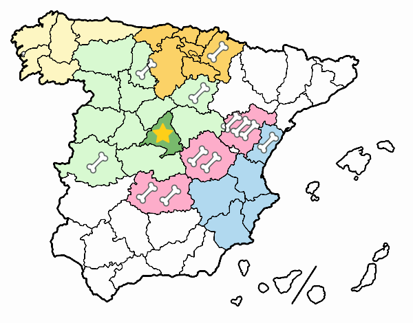 Las provincias de España