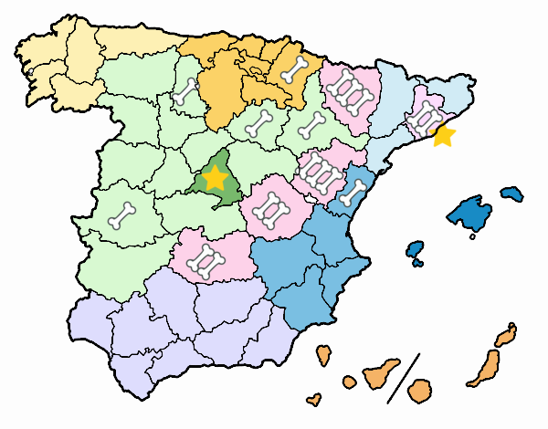 Las provincias de España