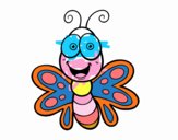 Mariposa sonriente