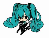 Miku Chibi vocaloid