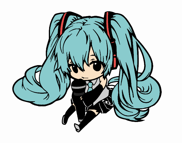 Miku Chibi vocaloid