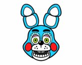 Cara de Toy Bonnie de Five Nights at Freddy's