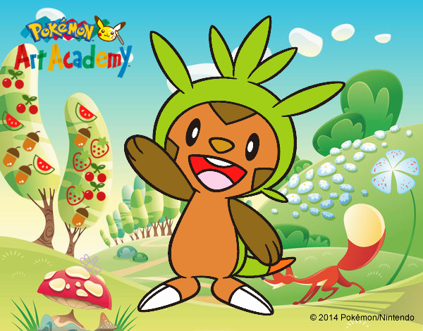 Chespin saludando