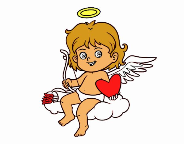 Cupido en una nube