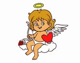 Cupido en una nube