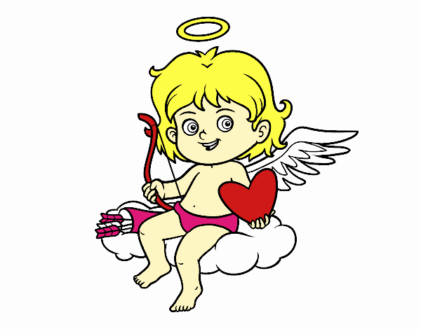 Cupido en una nube