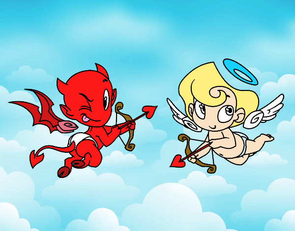 Diablo y cupido