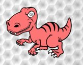 Dinosaurio velociraptor