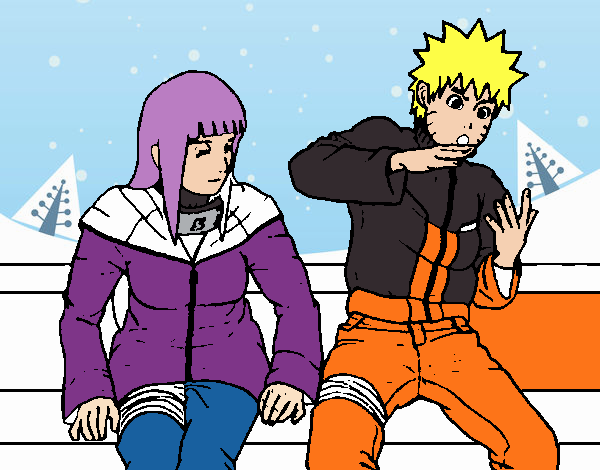 Hinata y Naruto