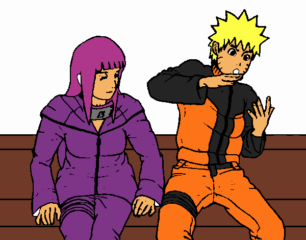 Hinata y Naruto