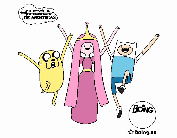 Jake, Princesa Chicle y Finn