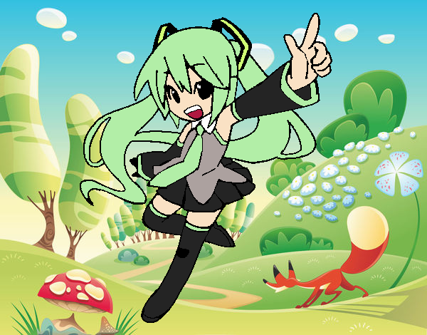 Miku vocaloid