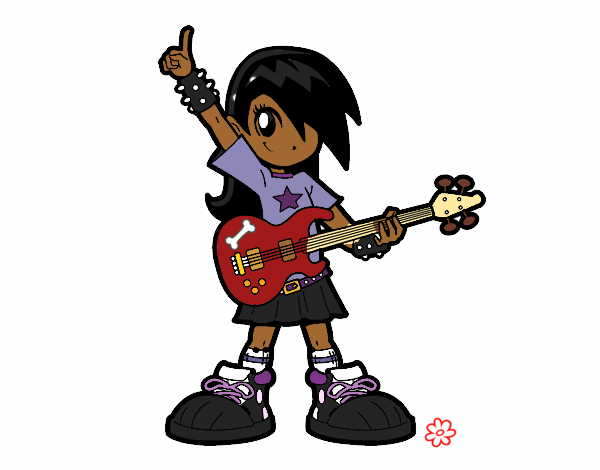 Niña rockera