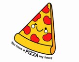 You have a pizza my heart