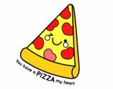 You have a pizza my heart