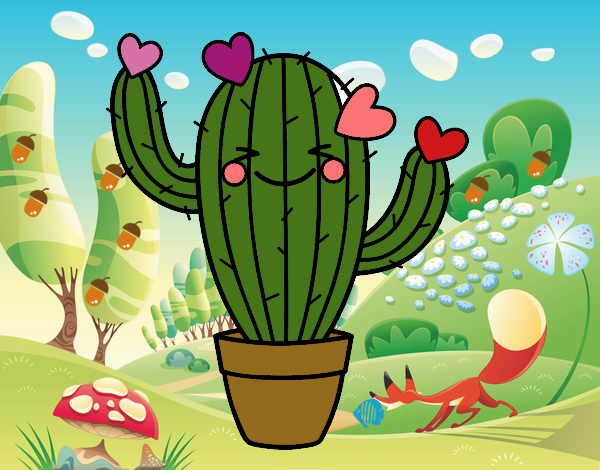 Cactus corazón