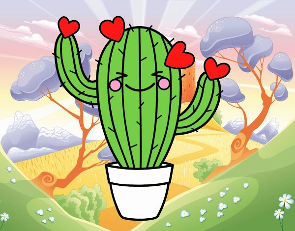 Cactus corazón