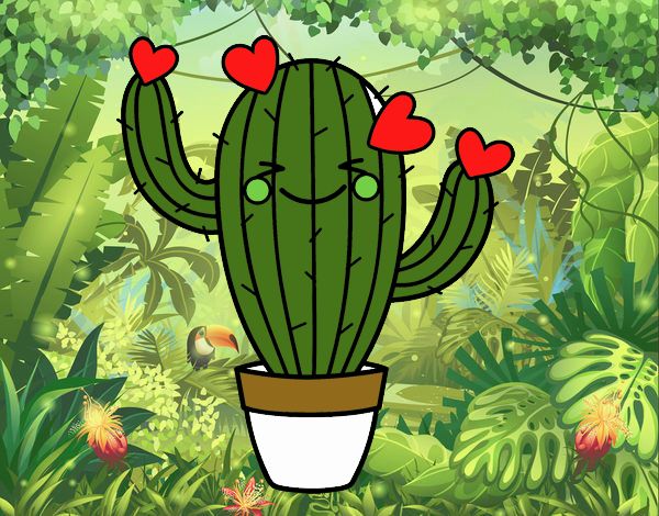 Cactus corazón