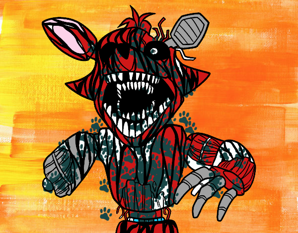 Foxy terrorífico de Five Nights at Freddy's