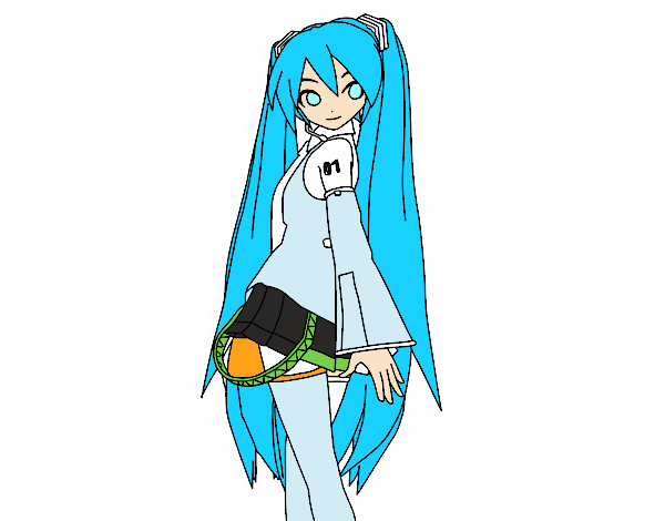 Hatsune Miku vocaloid