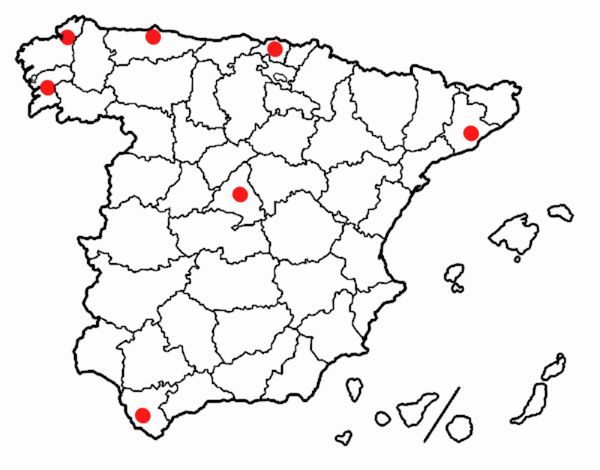 Las provincias de España