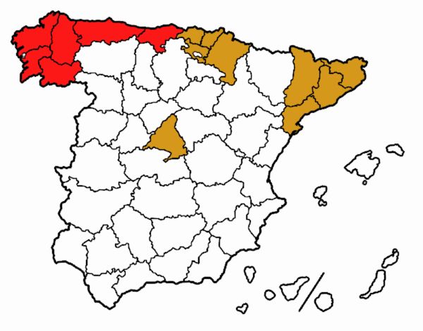 Las provincias de España