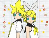 Len y Rin Kagamine Vocaloid