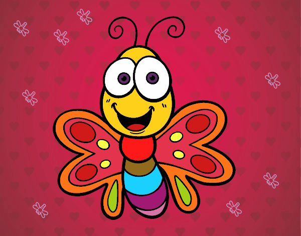 Mariposa sonriente