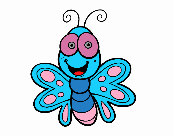 Mariposa sonriente