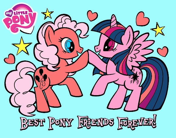 Mejores Pony Amigas para siempre