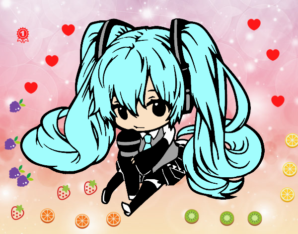 Miku Chibi vocaloid