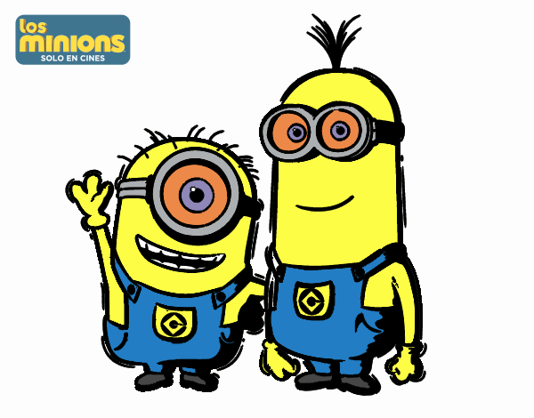 Minions - Carl y Kevin