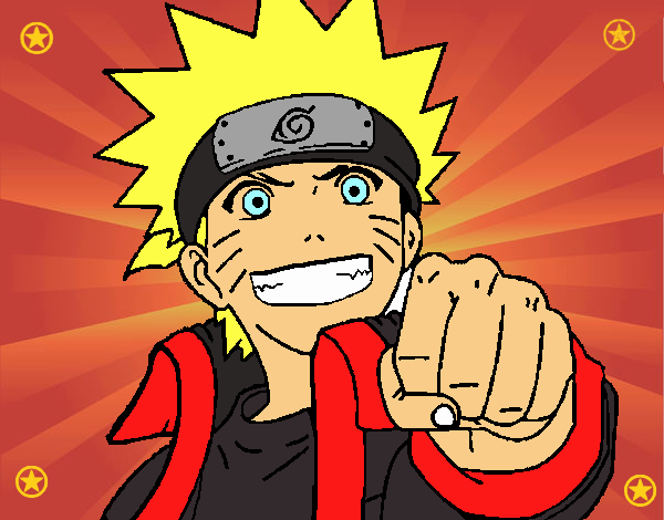 Naruto alegre