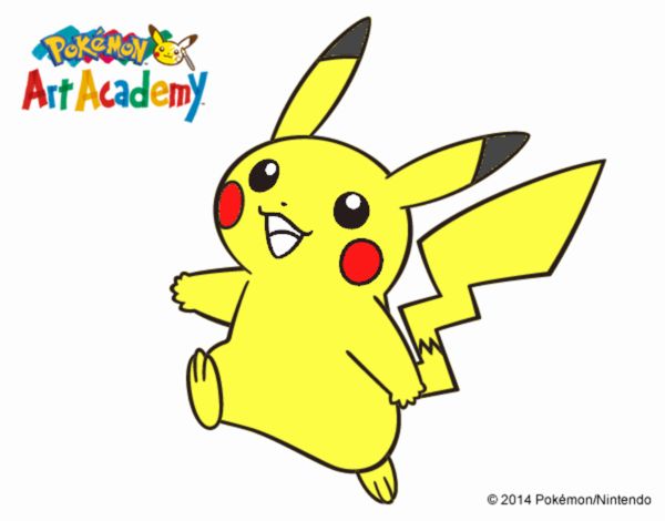 Pikachu en Pokémon Art Academy