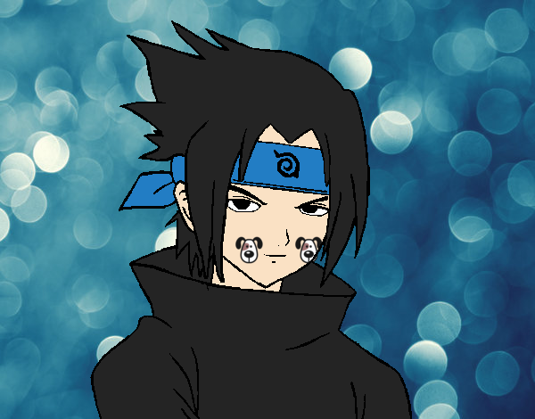 Sasuke enfadado