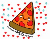 You have a pizza my heart