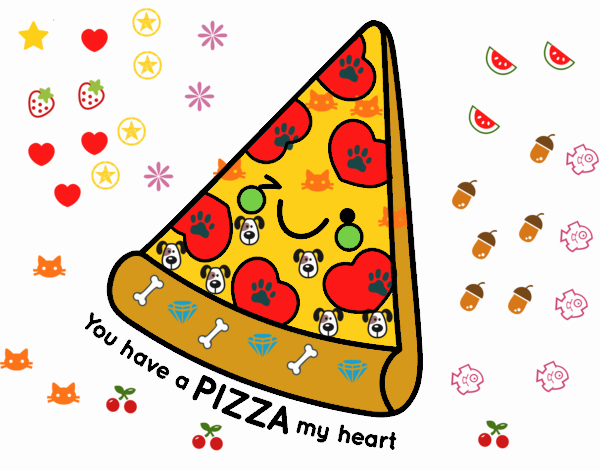 You have a pizza my heart