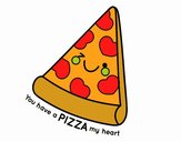 You have a pizza my heart