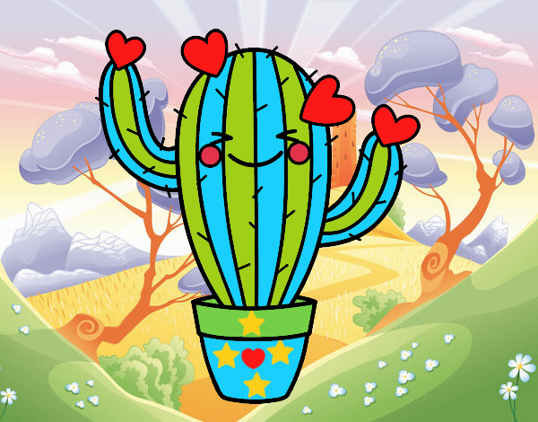 Cactus corazón