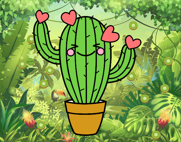 Cactus corazón