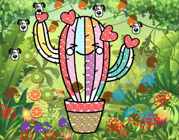 Cactus corazón