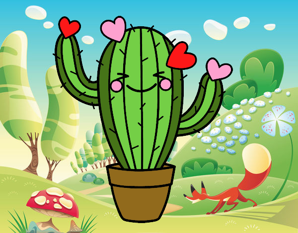 Cactus corazón